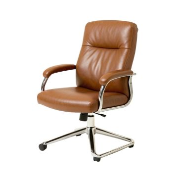 Adur Genuine Leather Conference Chair