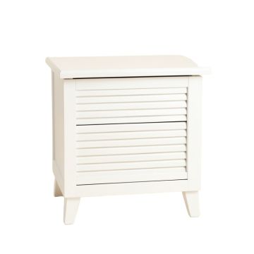 Cove Canyon Nightstand - White