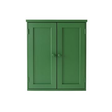 Shore Arc Wall-Mounted Laundry Cabinet - Green