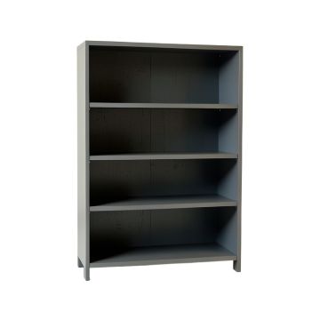 Birch Crest Freestanding Bookcase - Gray