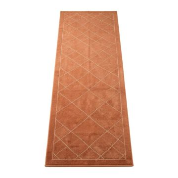 Shore Bend Narrow Runner Rug - Terracotta