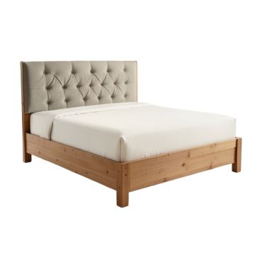 Carnanreagh Tufted Upholstered Standard Bed