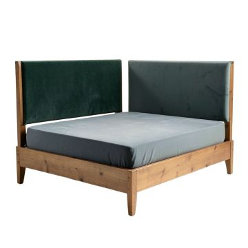 Goodrich Velvet Upholstered Standard Bed