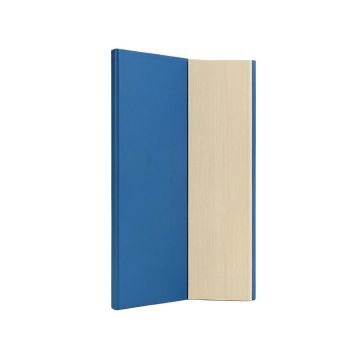 Falkirk 3D 38 '' W X 19 '' L Vinyl Wall Paneling In Blue/Beige