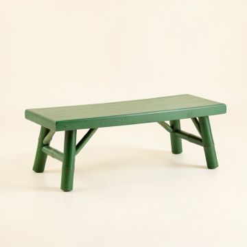 Field Edge Indoor Bench - Green (synthetic illustration; no displayed measurements)
