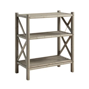 Pine Brook Empty Seed-Starting Shelving Unit Without Lights - Gray