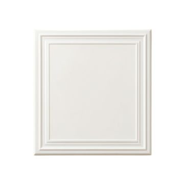 Heath Bluff Uninstalled Square Decorative Tile - White