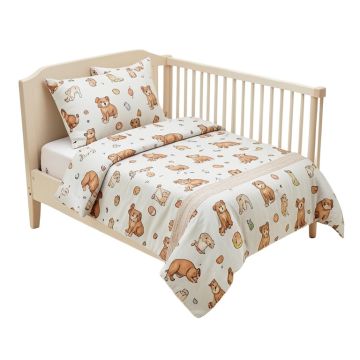 Rathbone Fox Baby Nursery 5 Piece Crib Bedding Set