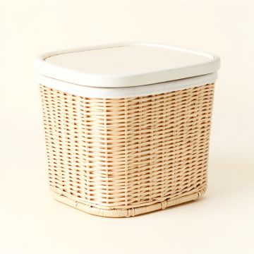 Glen Bluff Laundry Hamper - White (synthetic illustration; no displayed measurements)