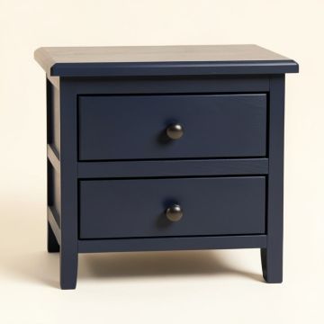 Alder Bridge Nightstand - Navy (synthetic illustration; no displayed measurements)