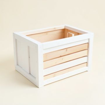 Shore Dale Empty Furniture-Style Litter Enclosure - White (synthetic illustration; no displayed measurements)