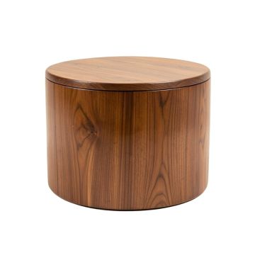 Clery Solid Wood Drum Coffee Table