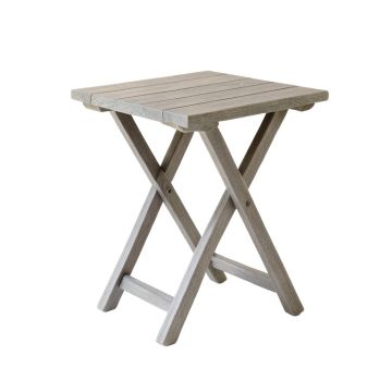 Lake Crest Compact Balcony Table - Gray