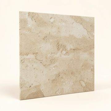 3D Wall Panels 39 '' X 25 '' Tile In Stone Wild Beige (synthetic illustration; no displayed measurements)