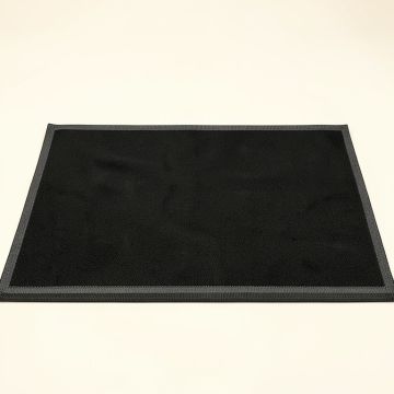 Rowan Bridge Rectangular Outdoor Rug - Black (synthetic illustration; no displayed measurements)