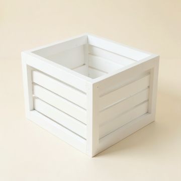 Ash Branch Empty Furniture-Style Litter Enclosure - White (synthetic illustration; no displayed measurements)