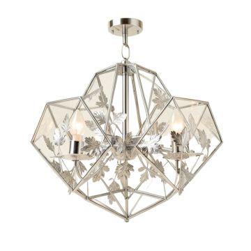 Carmen 6 - Light Lantern Geometric Chandelier