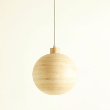 Linden Branch Pendant Light Suspended From One Plain Cable - Ivory (synthetic illustration; no displayed measurements)