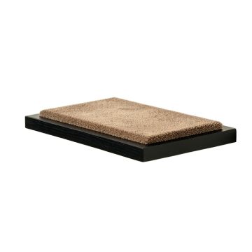 Stone Dell Wall-Mounted Cat Perch - Black (synthetic illustration; no displayed measurements)