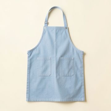 Ayesha Curry Denim Kid Apron (synthetic illustration; no displayed measurements)