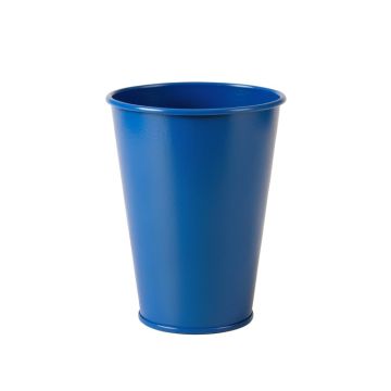Cedar Branch Empty Planter - Blue