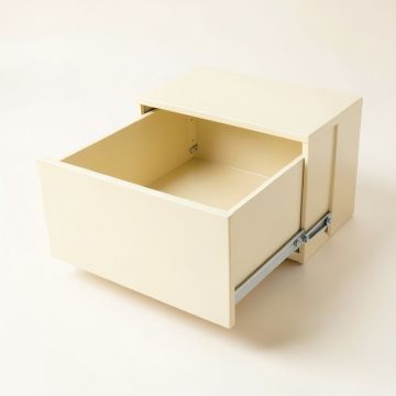Alder Branch Under-Desk Drawer Unit - Cream (synthetic illustration; no displayed measurements)