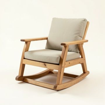 Harmony Rocking Chair With Cushions (synthetic illustration; no displayed measurements)
