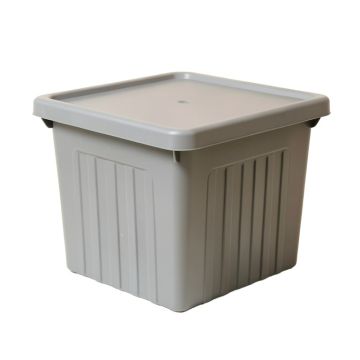 Wren Canyon Closed Outdoor Storage Box - Gray