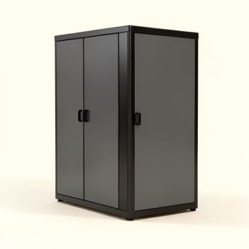 72 '' H X 36 '' W X 18 '' D Full Double Door Cabinet (synthetic illustration; no displayed measurements)