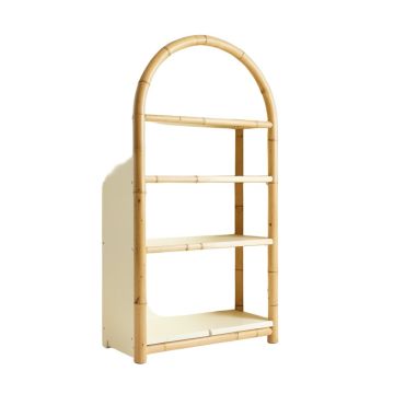 Slate Bluff Freestanding Bookcase - Cream