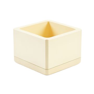 Slate Branch Empty Raised Planter - Ivory