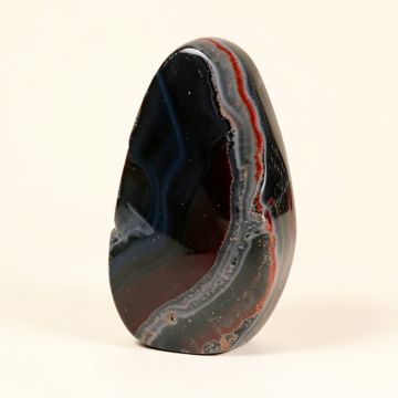 Polished Flame Agate Freeform From Madagascar ( 2.4 Lbs ) (synthetic illustration; no displayed measurements)