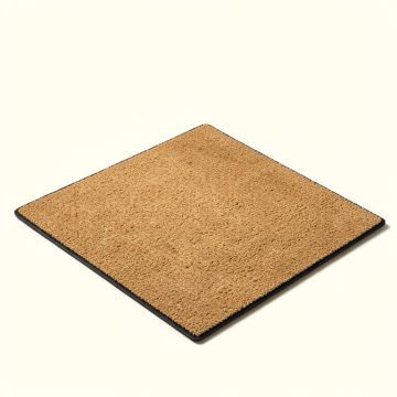 Anniedale Welcome Rubber Coir 30 In . X 18 In . Non-Slip Outdoor Door Mat (synthetic illustration; no displayed measurements)