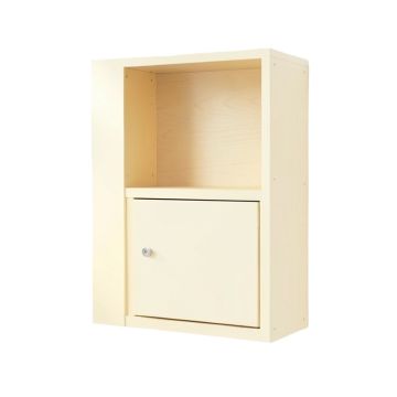 Hazel Canyon Wall-Mounted Entry Cabinet - Cream