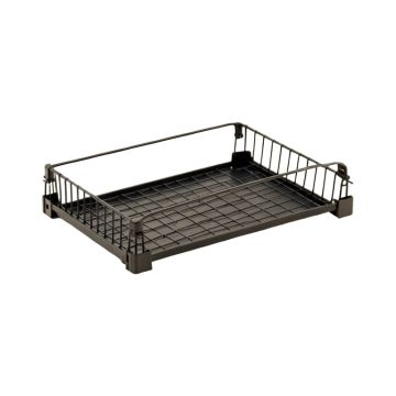 Wren Canyon Empty Under-Desk Cable Tray - Black