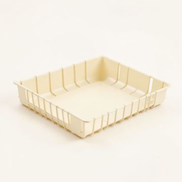 Elm Fold Empty Under-Desk Cable Tray - Ivory (synthetic illustration; no displayed measurements)