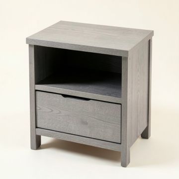 Moss Brook Nightstand - Gray (synthetic illustration; no displayed measurements)