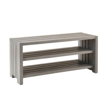 Hill Branch Shoe Storage Bench - Gray