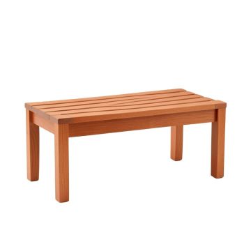 Maple Bend Indoor Bench - Terracotta