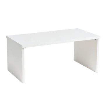 Shore Bend Desktop Monitor Riser - White
