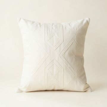 Olive Bluff Filled Accent Pillow - Ivory (synthetic illustration; no displayed measurements)