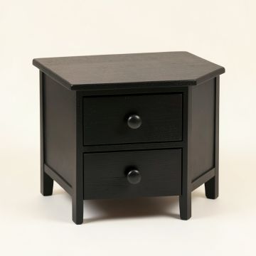 Shore Brook Nightstand - Black (synthetic illustration; no displayed measurements)