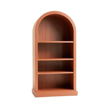 Oak Dell Freestanding Bookcase - Terracotta