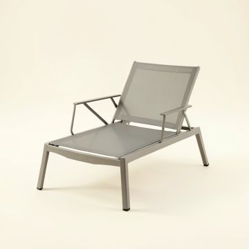 Juniper Crest Outdoor Lounge Chair - Gray (synthetic illustration; no displayed measurements)