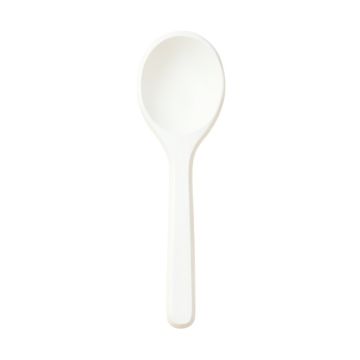 Rowan Arc Cooking Spoon - White (synthetic illustration; no displayed measurements)