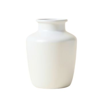 River Canyon Empty Decorative Vase - White