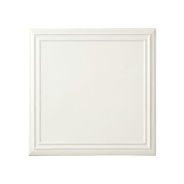 Flint Arc Uninstalled Square Decorative Tile - White