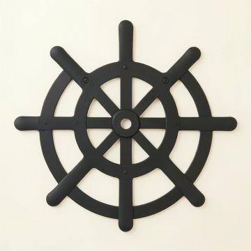 Anchor And Ship Wheel Wall Decal (synthetic illustration; no displayed measurements)