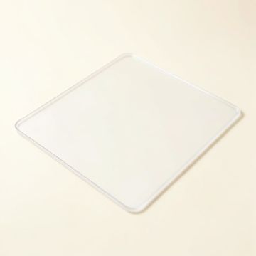 Medium Pile Carpet Beveled Rectangular Edge Chair Mat (synthetic illustration; no displayed measurements)