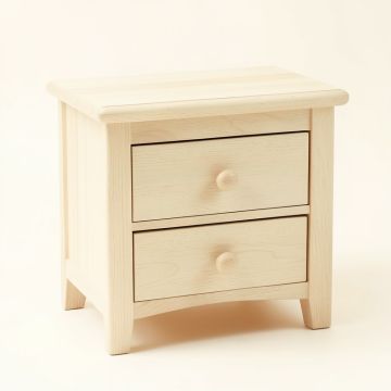 Cliff Branch Nightstand - Ivory (synthetic illustration; no displayed measurements)